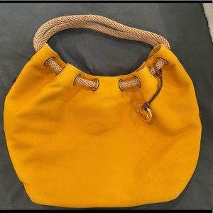 Michael Kors Canvas Tote Rope Bag